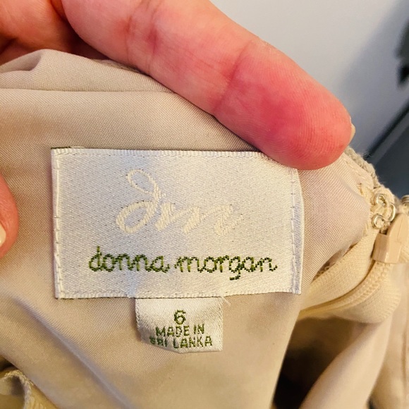 Donna Morgan Lace Overlay Dress - Picture 7 of 10